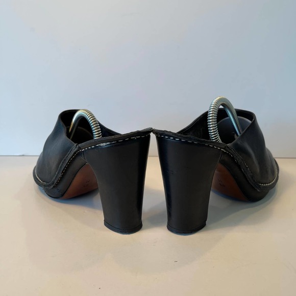 Donald J. Pliner Women Black Mules Business Heels US 8.5M - Picture 4 of 9